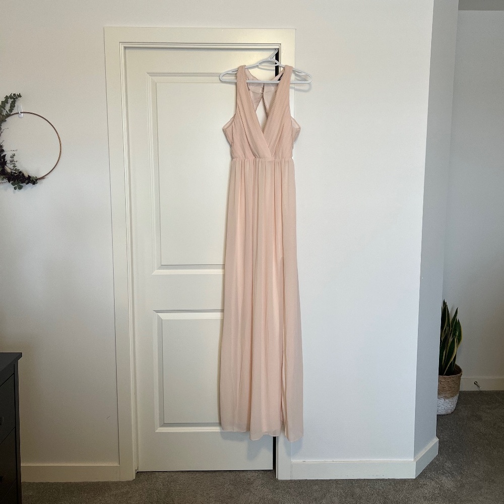 Blush/Nude TFNC London Bridesmaid Dress